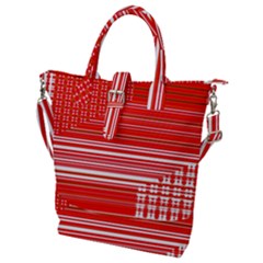 Gradient Buckle Top Tote Bag by Sparkle