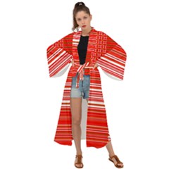 Gradient Maxi Kimono