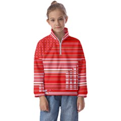 Gradient Kids  Half Zip Hoodie