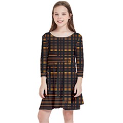 Gradient Kids  Quarter Sleeve Skater Dress