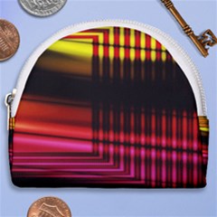 Gradient Horseshoe Style Canvas Pouch by Sparkle