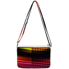 Gradient Double Gusset Crossbody Bag by Sparkle