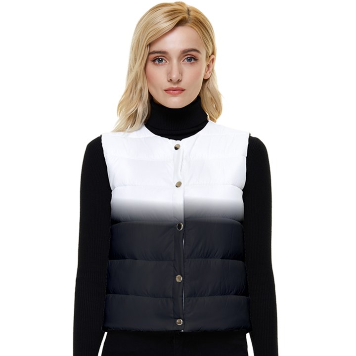 Gradient Women s Short Button Up Puffer Vest