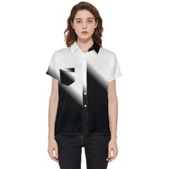 Gradient Short Sleeve Pocket Shirt