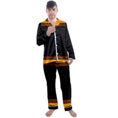 Gradient Men s Long Sleeve Satin Pajamas Set by Sparkle