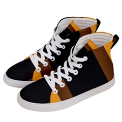 Gradient Men s Hi-top Skate Sneakers by Sparkle