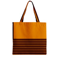 Gradient Zipper Grocery Tote Bag by Sparkle