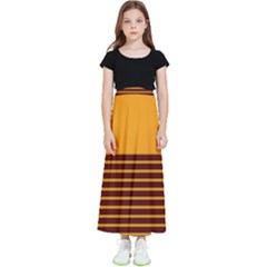 Gradient Kids  Flared Maxi Skirt