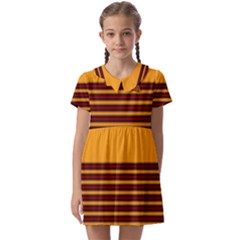 Gradient Kids  Asymmetric Collar Dress