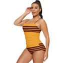 Gradient Retro Full Coverage Swimsuit View2