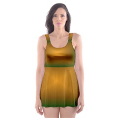 Gradient Skater Dress Swimsuit by Sparkle