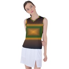 Gradient Women s Sleeveless Sports Top by Sparkle