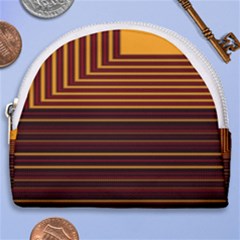 Gradient Horseshoe Style Canvas Pouch by Sparkle