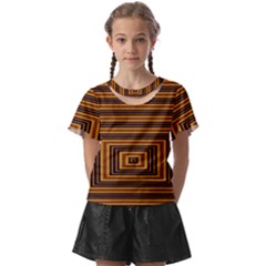 Gradient Kids  Front Cut Tee