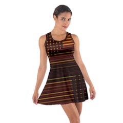 Gradient Cotton Racerback Dress