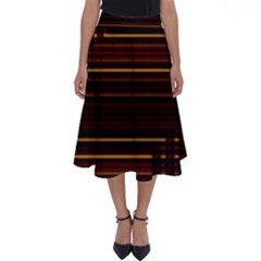 Gradient Perfect Length Midi Skirt