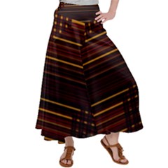 Gradient Satin Palazzo Pants