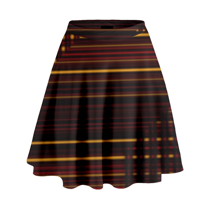 Gradient High Waist Skirt