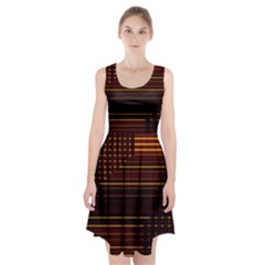 Gradient Racerback Midi Dress