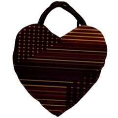 Gradient Giant Heart Shaped Tote