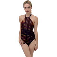 Gradient Go with the Flow One Piece Swimsuit