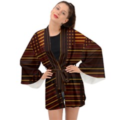 Gradient Long Sleeve Kimono