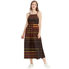 Gradient Boho Sleeveless Summer Dress