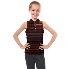 Gradient Kids  Sleeveless Polo Tee