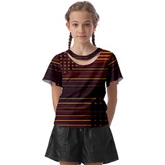 Gradient Kids  Front Cut Tee