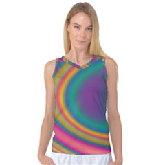 Gradientcolors Women s Basketball Tank Top by Sparkle