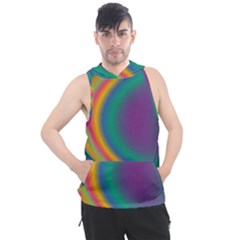 Gradientcolors Men s Sleeveless Hoodie by Sparkle