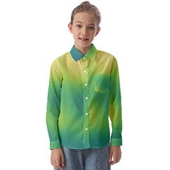 Gradientcolors Kids  Long Sleeve Shirt