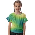 Gradientcolors Kids  Cut Out Flutter Sleeves View1