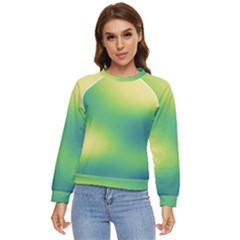 Gradientcolors Women s Long Sleeve Raglan Tee