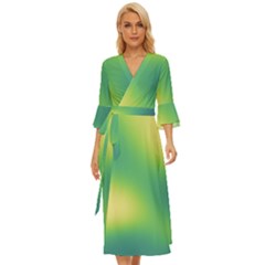 Gradientcolors Midsummer Wrap Dress