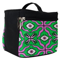 Abstract Illustration With Eyes Make Up Travel Bag (small) by SychEva