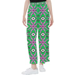 Abstract Illustration With Eyes Women s Pants  by SychEva