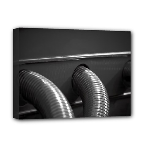 Tubes Of Power Deluxe Canvas 16  X 12  (stretched)  by DimitriosArt