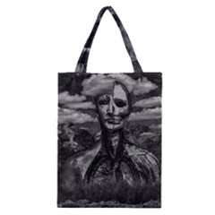 Bw Creepy Fantasy Scene Artwork Classic Tote Bag by dflcprintsclothing