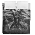 Bw Creepy Fantasy Scene Artwork Duvet Cover Double Side (Queen Size) View2