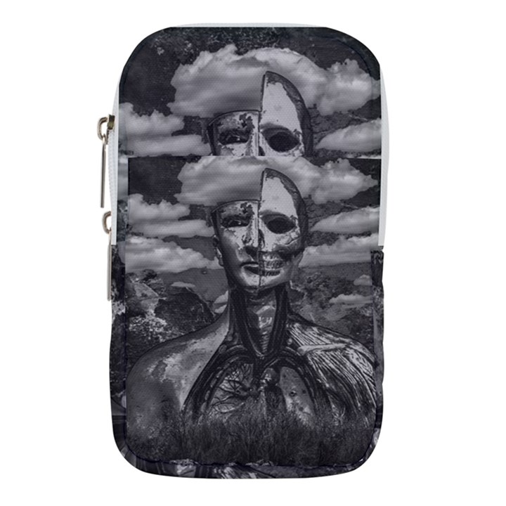 Bw Creepy Fantasy Scene Artwork Waist Pouch (Small)