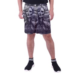 Bw Creepy Fantasy Scene Artwork Men s Pocket Shorts