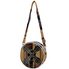 For The Hot Summer Time Crossbody Circle Bag by DimitriosArt