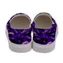 Purple  Waves Abstract Series No1 Women s Canvas Slip Ons View4