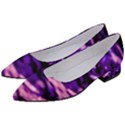 Purple  Waves Abstract Series No1 Women s Block Heels  View2