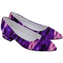 Purple  Waves Abstract Series No1 Women s Block Heels  View3