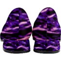 Purple  Waves Abstract Series No1 Women s Block Heels  View4