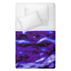 Purple  Waves Abstract Series No2 Duvet Cover (single Size)