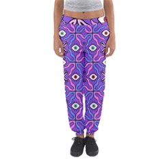 Abstract Illustration With Eyes Women s Jogger Sweatpants by SychEva