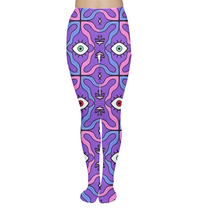 Abstract Illustration With Eyes Tights